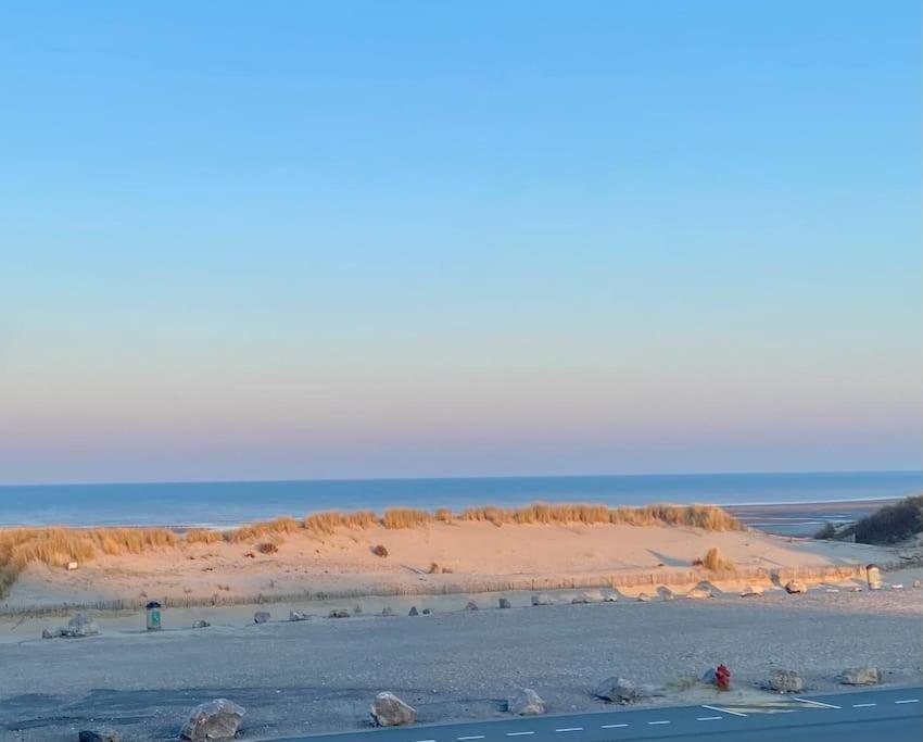 Studio Entre Mer Et Dunes Avec Balcon Vue Laterale Mer 50M Plage Pour 3 Pers Wifi Menage Compris Fort-Mahon-Plage Exteriér fotografie