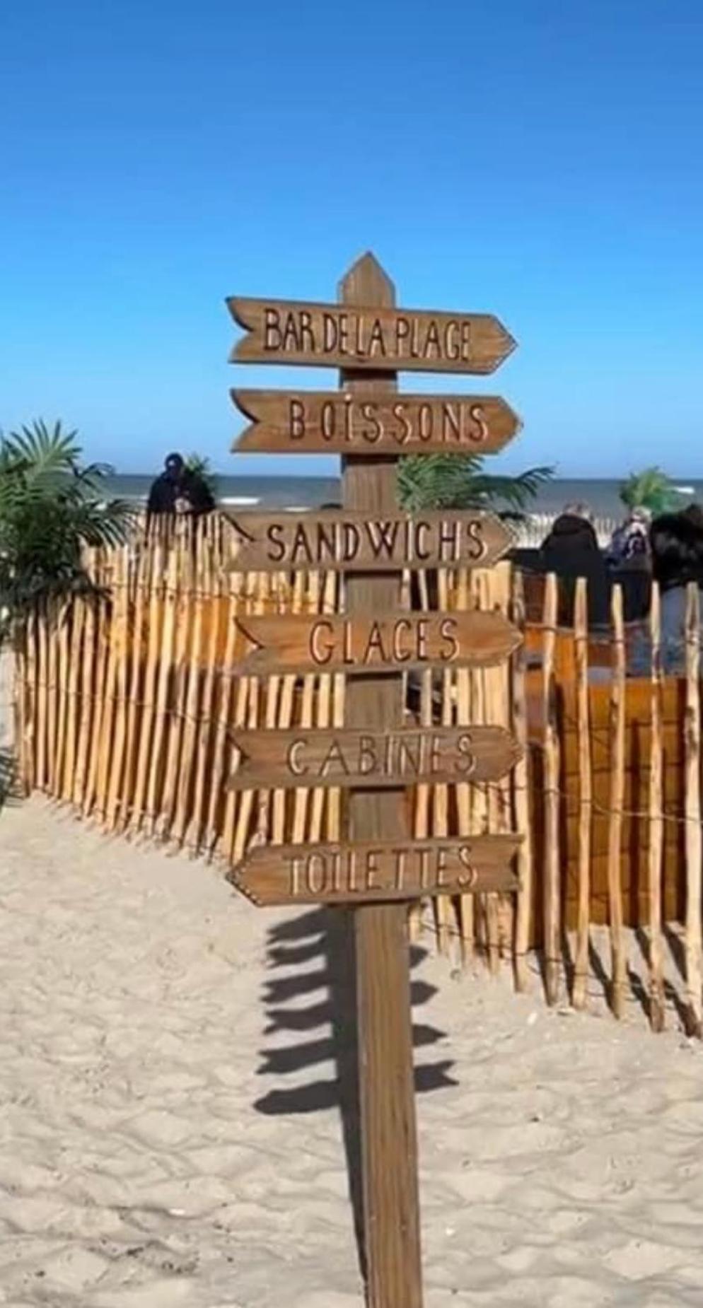Studio Entre Mer Et Dunes Avec Balcon Vue Laterale Mer 50M Plage Pour 3 Pers Wifi Menage Compris Fort-Mahon-Plage Exteriér fotografie
